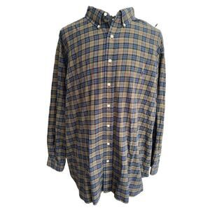 4XB Ralph Lauren Mens Button Down Plaid Shirt